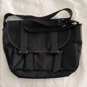 Black Messenger Bag
